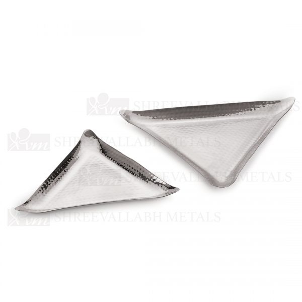 Hammered Triangle Tray