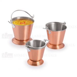 Mini Serving Bucket (Copper Plated)