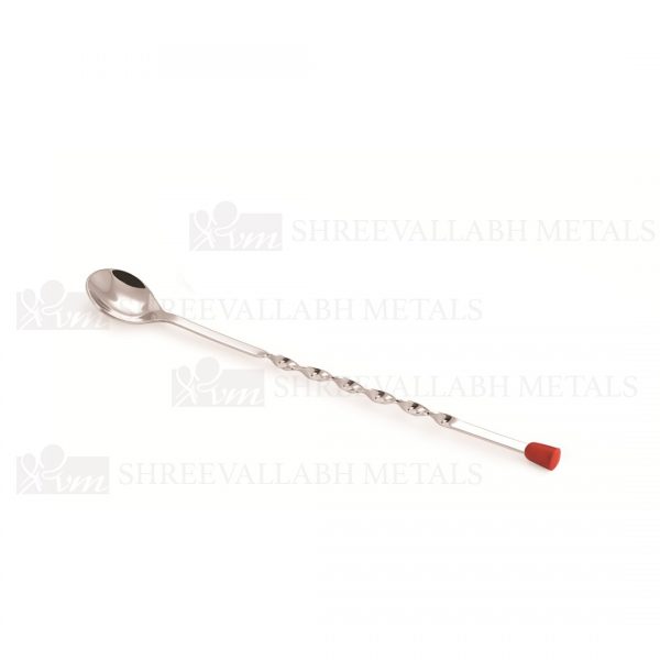 Bar Spoon- Red Knob