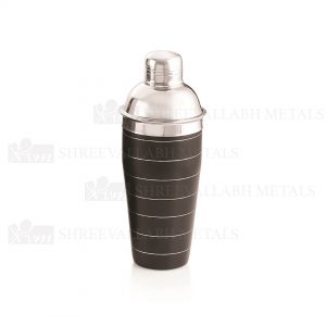 Deluxe Cocktail Shaker (Black Powder Coated)