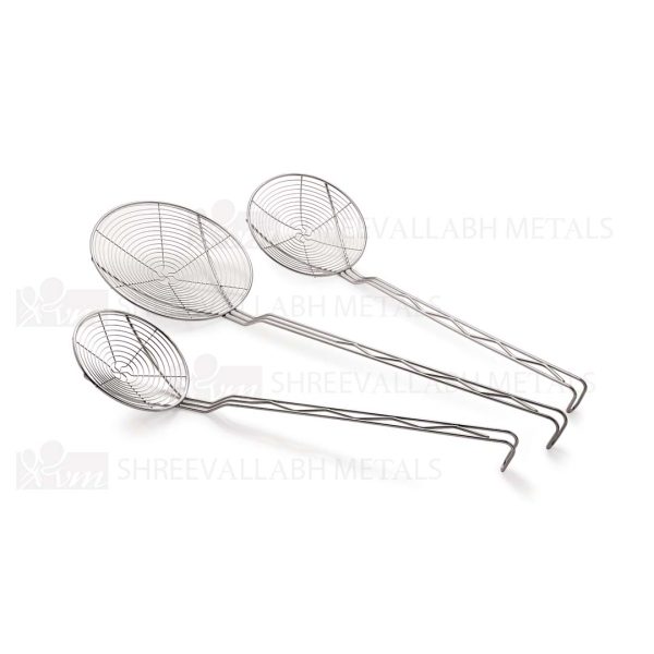 Spiral Wire Skimmer Zigzag Handle