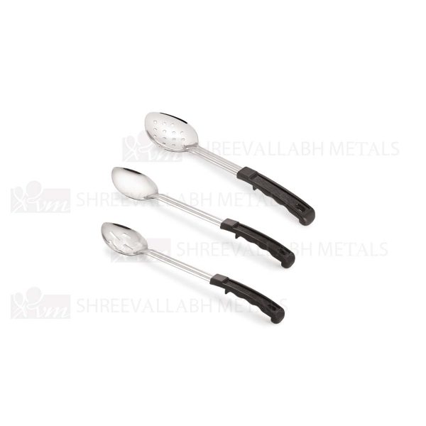Plastic Handle Basting Spoon- Solid/ Slotted/ Perforated