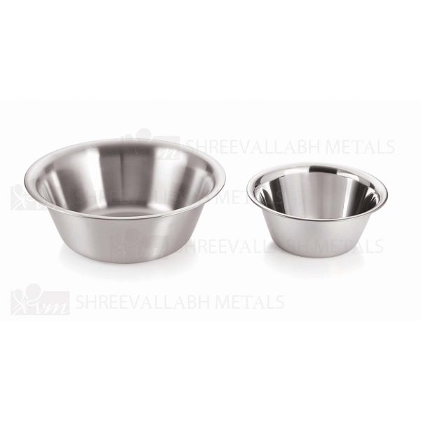 Conical Mixing Bowl (Rolled Edge)
