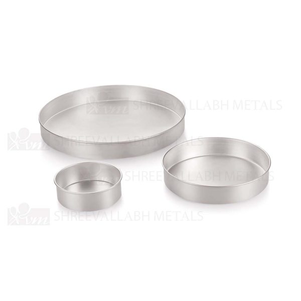 Alum Cake Pan 2" H